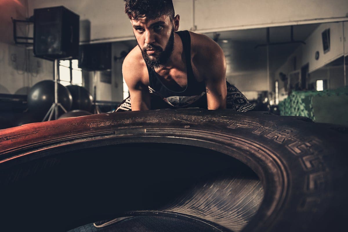 Sesión de entrenamiento de fuerza