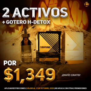 2 Act Comb + 1 Gotero H-DETOX