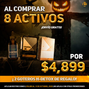 8 Act Comb  + 2 Goteros H-DETOX