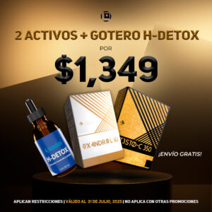 2 Act Comb + 1 Gotero H-DETOX
