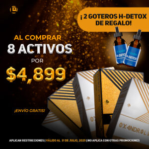 8 Act Comb  + 2 Goteros H-DETOX