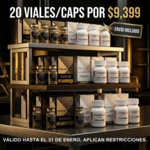 20 Viales / Caps por $9,399