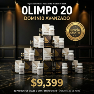 20 Viales / Caps por $9,399