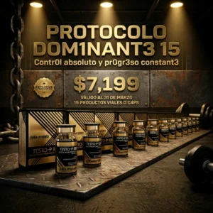 15 Viales / Caps por $7,199